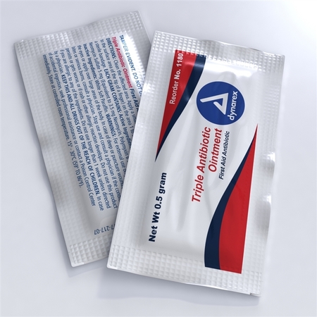 KEMP USA Triple Antibiotic Ointment, 0.9 Gram Packets, PK 1728 11-050